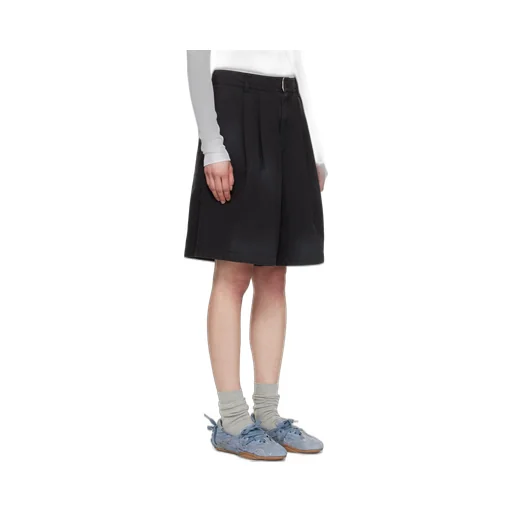Washed Bermuda Shorts