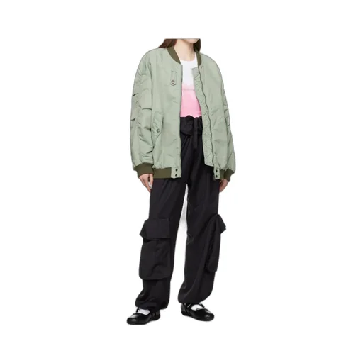 Oversized Bomber Jacket
