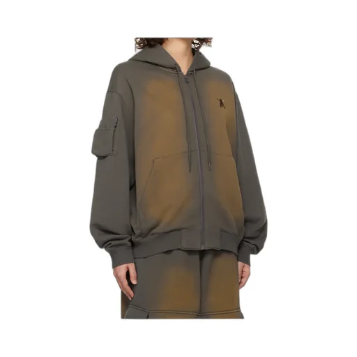 Pocket Washed Box Hoodie