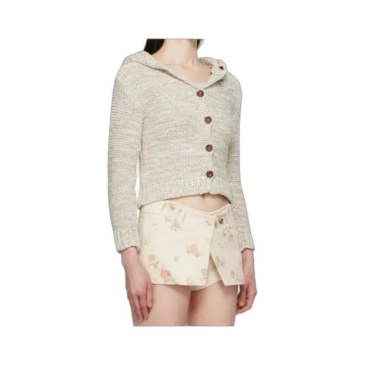 Hooded Chunky Cardigan