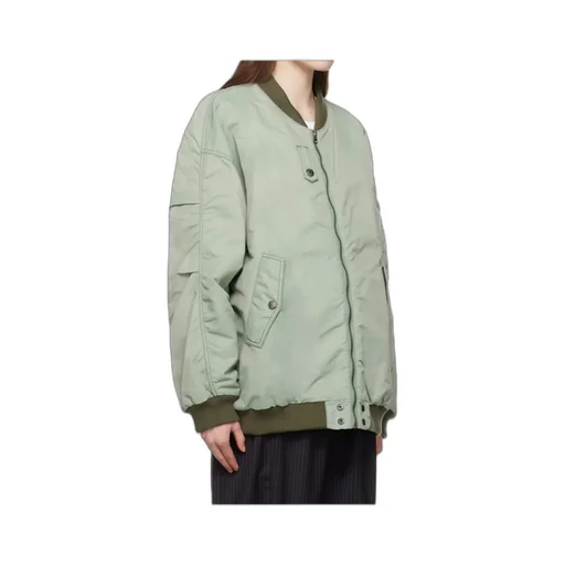 Oversized Bomber Jacket