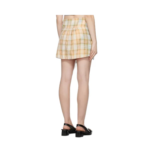 Plaid Mini Skirt
