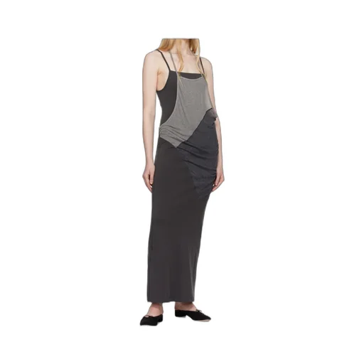 Multi-Layered Halterneck Long Dress