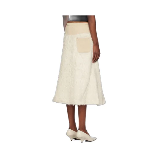Shaggy Faux Fur Skirt