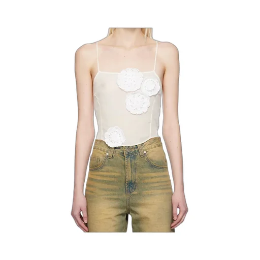 Floral Appliqué Camisole