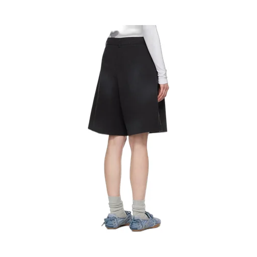 Washed Bermuda Shorts