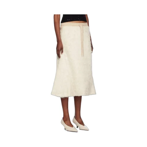 Shaggy Faux Fur Skirt
