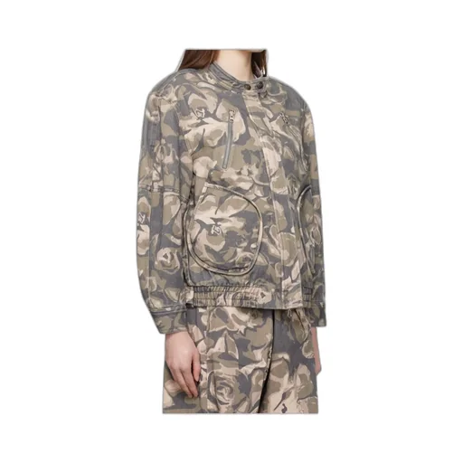 Camouflage Bomber Jacket