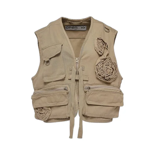 Applique Work Vest