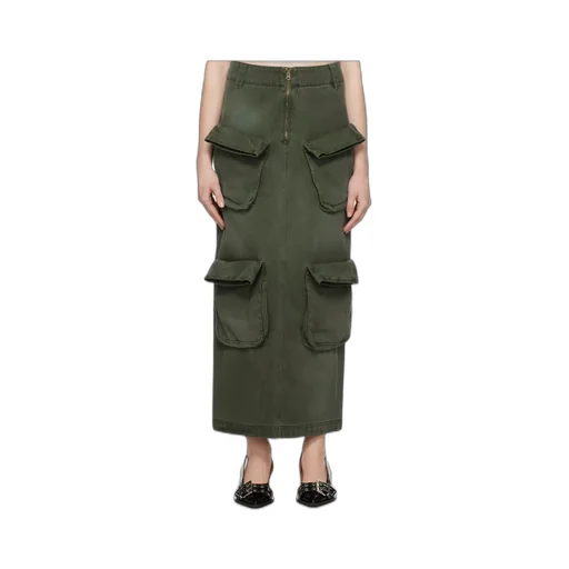 Work Denim Skirt