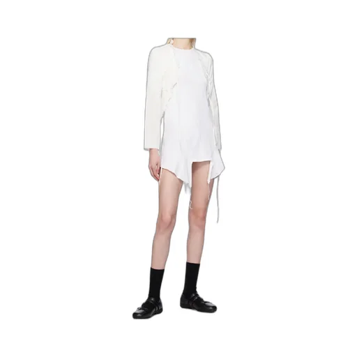 Paneled Mini Dress