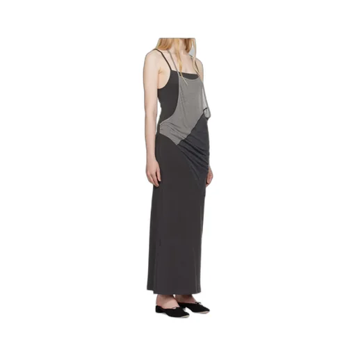 Multi-Layered Halterneck Long Dress