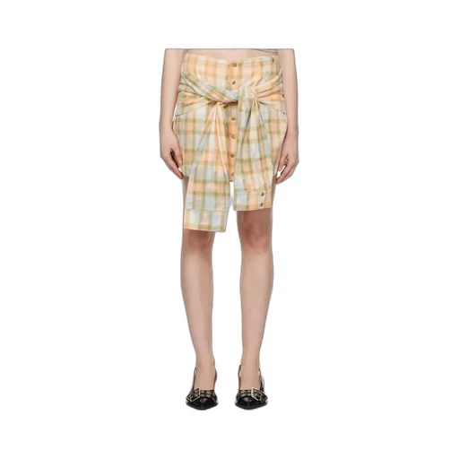 Plaid Mini Skirt