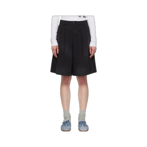 Washed Bermuda Shorts