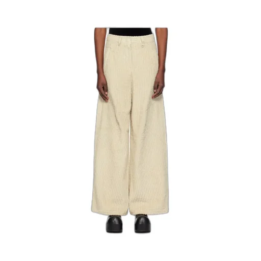 Corduroy Wide-Leg Casual Pants