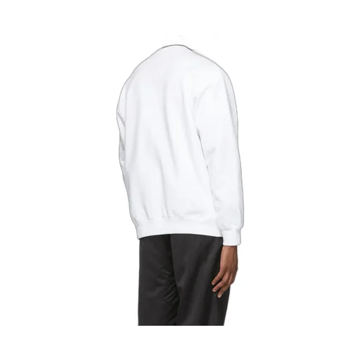 Warped Logo Printed Sweatshirt