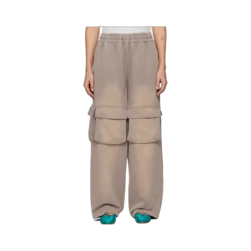 Washed Pocket Baggy Sweatpants
