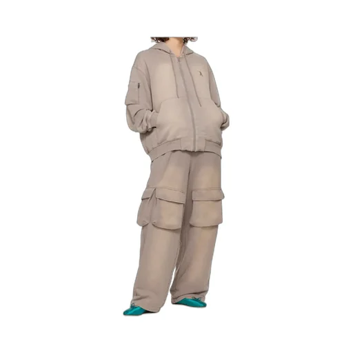 Washed Pocket Baggy Sweatpants