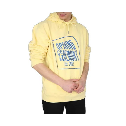 Warped Logo Printed Hoodie