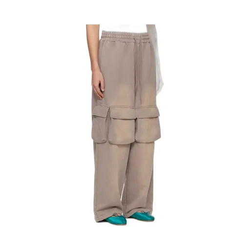 Washed Pocket Baggy Sweatpants