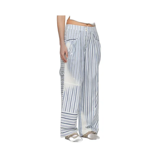 Paneled Pajama Pants