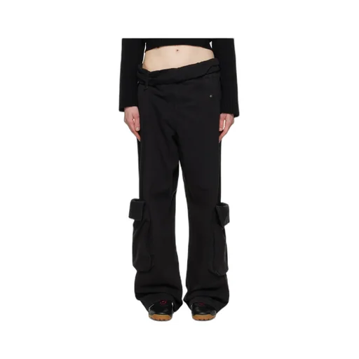 Washed Rolled Overalls