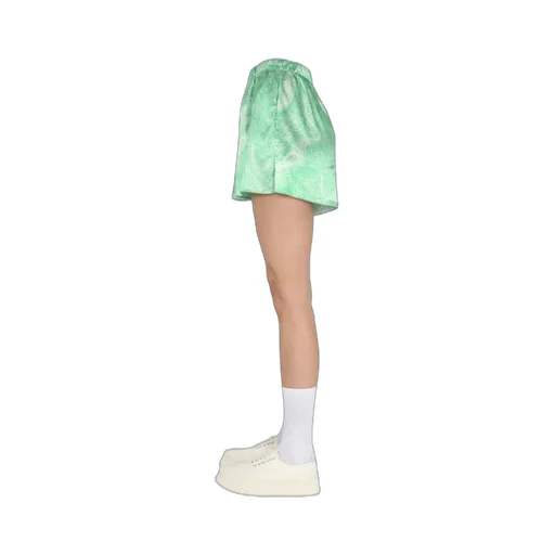 Marbled Print Elasticated Shorts