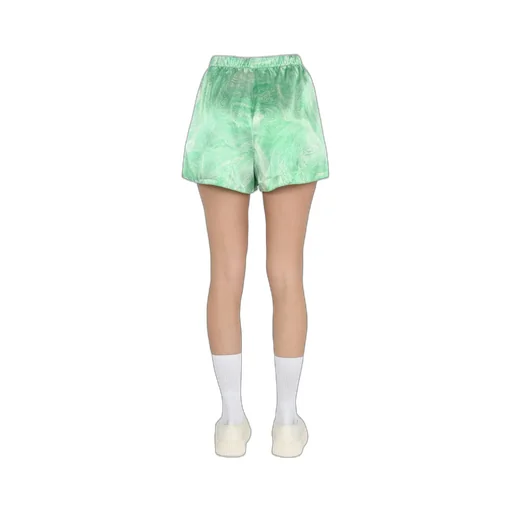 Marbled Print Elasticated Shorts