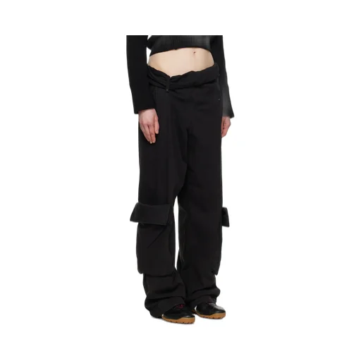 Washed Rolled Overalls