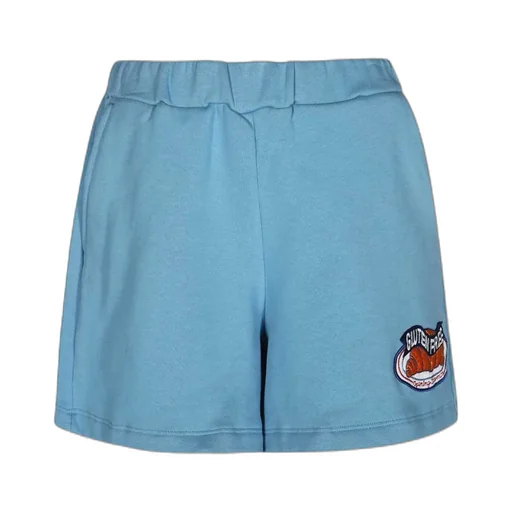 Patch-Detail Track Shorts