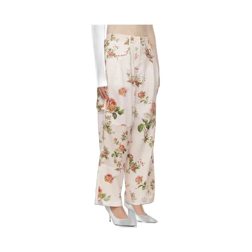 Paneled Pajama Pants