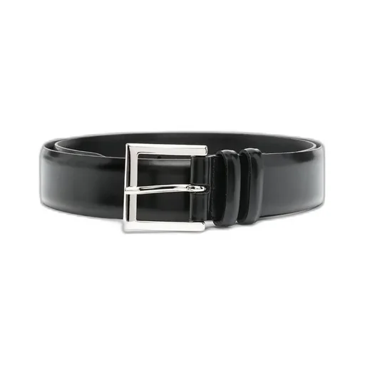 Pointed-Tip Buckle-Fastened Belt