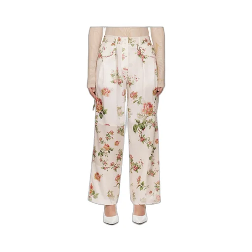 Paneled Pajama Pants
