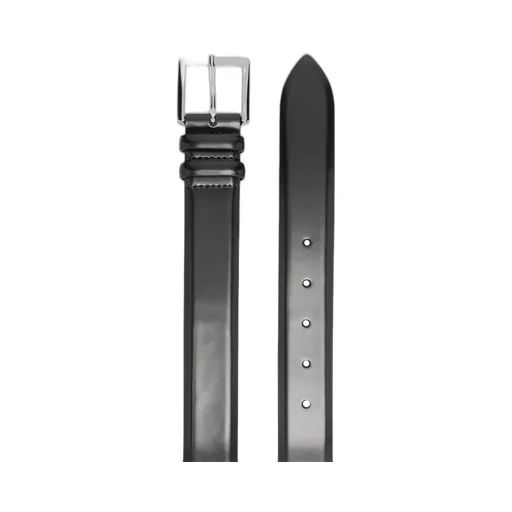 Pointed-Tip Buckle-Fastened Belt