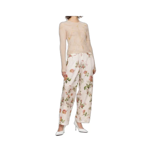 Paneled Pajama Pants