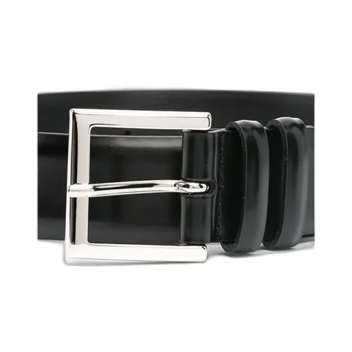 Pointed-Tip Buckle-Fastened Belt