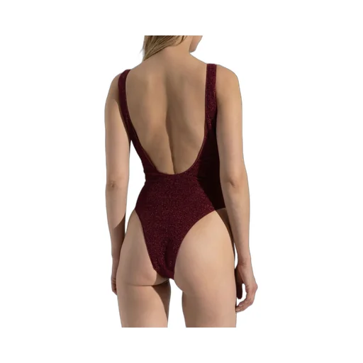 Wide Strap One Piece Swimsuit