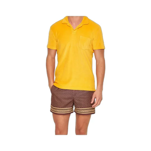 Terry Cloth Polo Shirt