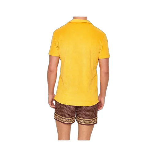 Terry Cloth Polo Shirt