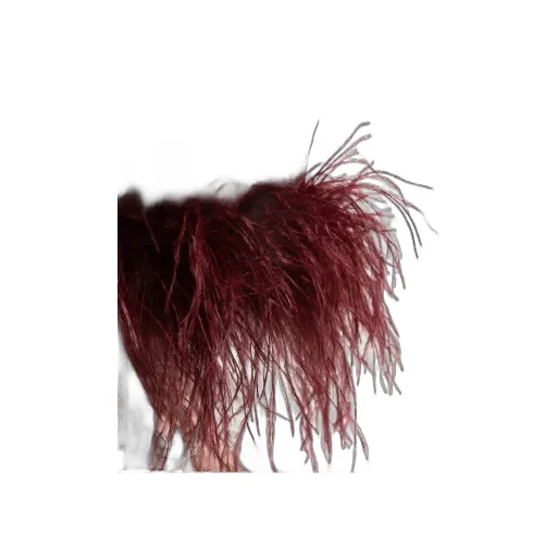 Plumage Feather-Trim Trousers