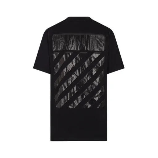 Diag Printed Crewneck T-Shirt