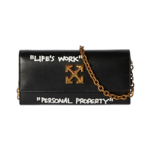 Jitney Slogan-Print Wallet