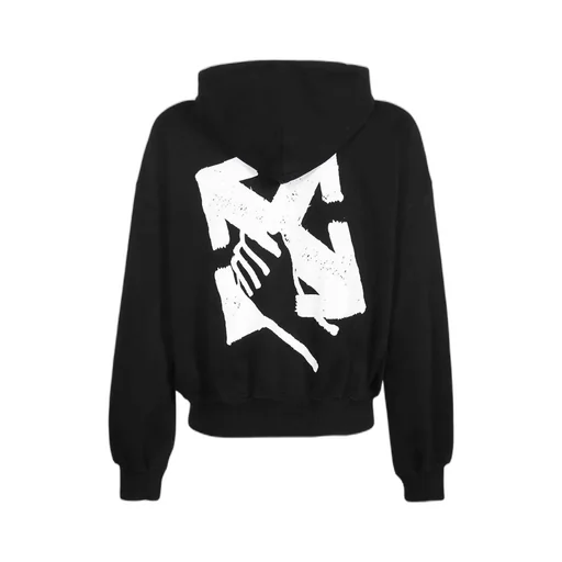Logo Printed Drawstring Hoodie