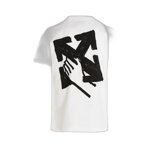 Hand Arrow-Print Cotton T-Shirt