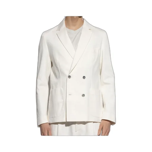 Cotton-Blend Blazer