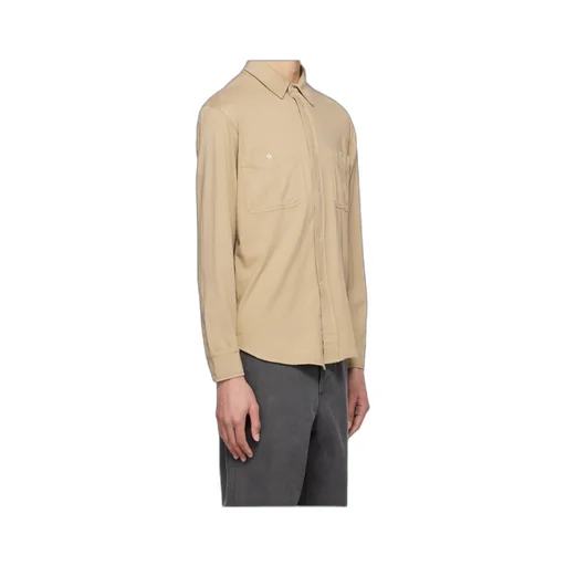 Button-Down Long-Sleeved Shirt