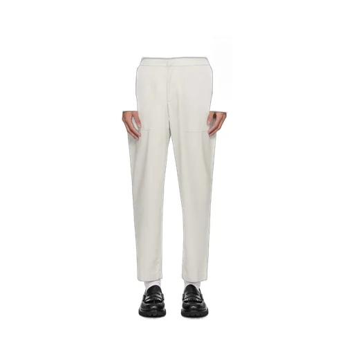 Elastic Waist Casual Pants