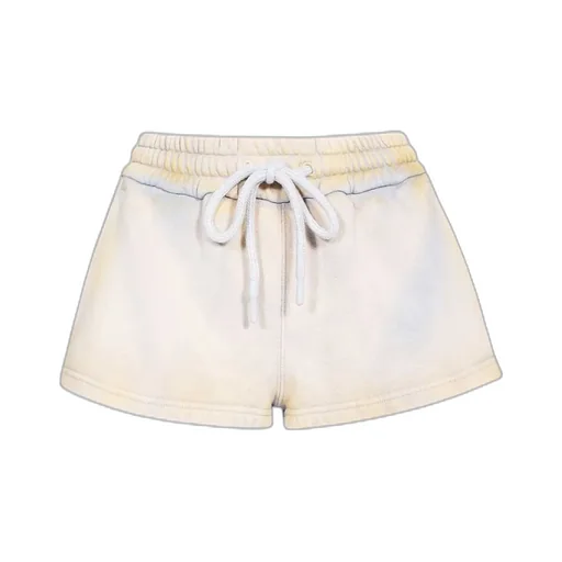 Drawstring High Waist Shorts
