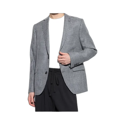 Checked Blazer