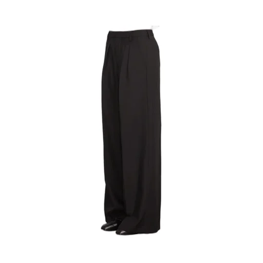 High-Waisted Wide-Leg Casual Pants